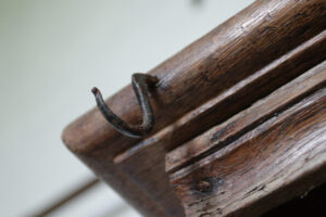 Antieke Hollandse eiken tinkast 1700 – foto 8