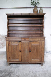 Antieke Hollandse eiken tinkast 1700 – foto 2