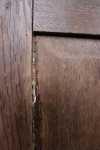Antieke Hollandse eiken tinkast 1700 – foto 17