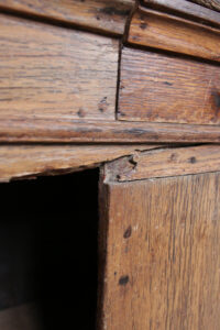 Antieke Hollandse eiken tinkast 1700 – foto 18