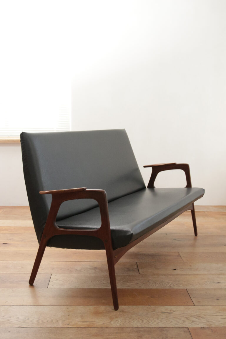 Exquisite 1960 Yngve Ekström Scandinavian Design Bench for Sale