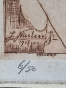 Ets Johannes Nicolaas jr 1917 Rode Kruis verpleegster O tempora O mores – foto 5