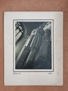 Vintage foto Diapason orgel Eton College Chapel 1943 camera club – foto 1