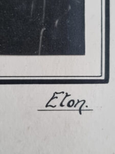Vintage foto Diapason orgel Eton College Chapel 1943 camera club – foto 4