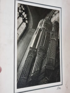 Vintage foto Diapason orgel Eton College Chapel 1943 camera club – foto 5
