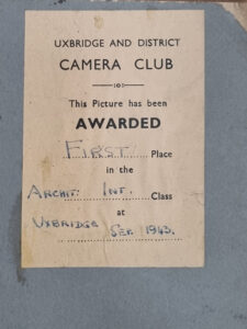 Vintage foto Diapason orgel Eton College Chapel 1943 camera club – foto 6