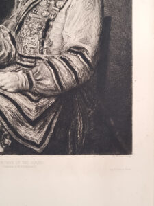 Ets Yeoman of the Guard Waltner naar Millais L Art 1878 – foto 3