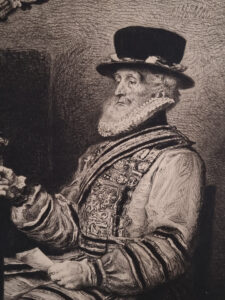 Ets Yeoman of the Guard Waltner naar Millais L Art 1878 – foto 4