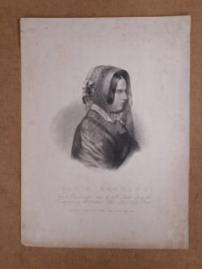 Litho portret Maria Manning 1849 daguerreotypie Laroche – foto 1
