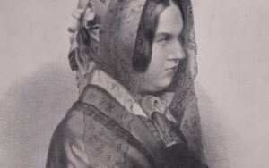 Litho portret Maria Manning 1849 daguerreotypie Laroche – hoofdfoto