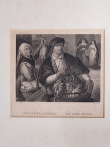 Staalgravure The Game Dealer French naar Pieter Aertsen Belvedere – foto 2