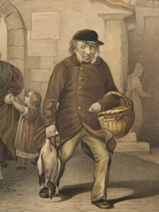 Ingekleurde litho goodnatured husband Jos Scholz Mainz – foto 4