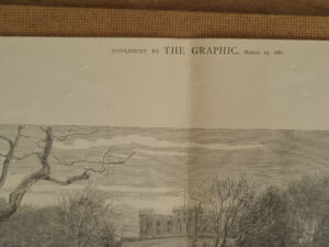 Houtgravure Empress of Austria hunting field The Graphic 1881 Sisi – foto 3