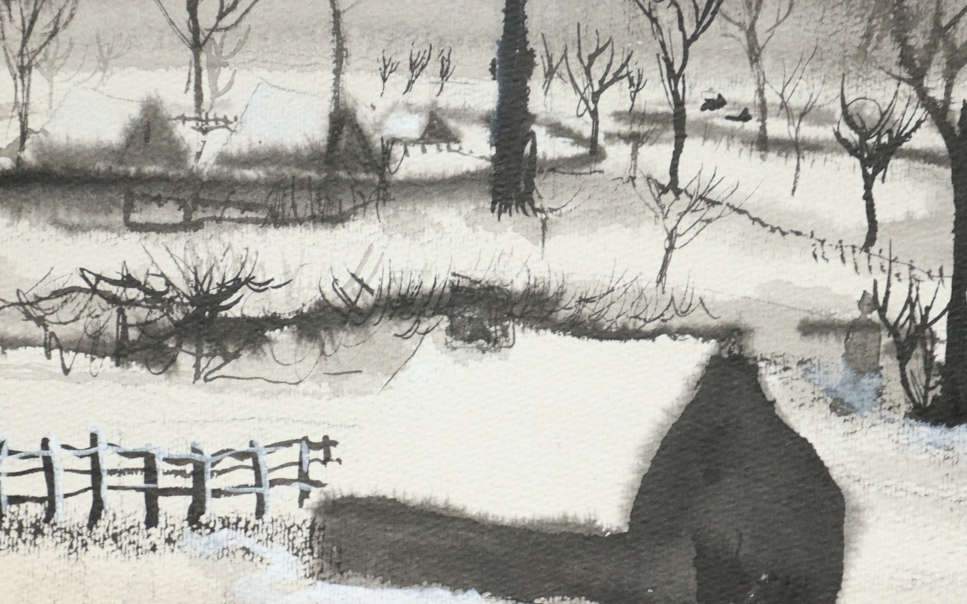 Albert Servaes winterlandschap 1930 – hoofdfoto