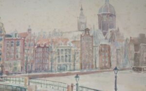 Aquarel Amsterdam Parson 1984 – hoofdfoto