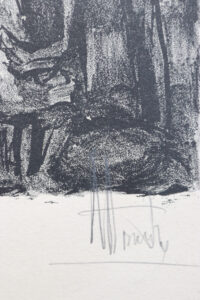 Set van 5 originele litho's zwart-wit Frankrijk – foto 12