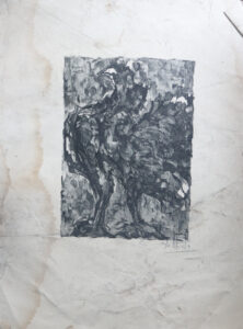 Set van 5 originele litho's zwart-wit Frankrijk – foto 17