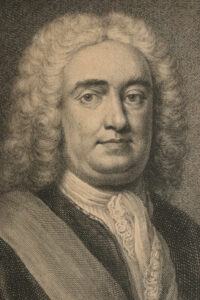 Gravure Robert Walpole Earl of Orford door Jacobus Houbraken 1746 – foto 5