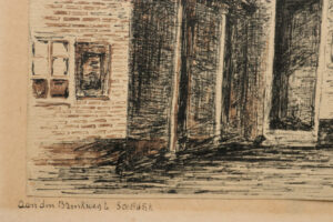Pentekening boerderij Brinkweg Soestdijk Rentmeester-Wynman 1927 – foto 2