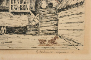 Pentekening boerderij Brinkweg Soestdijk Rentmeester-Wynman 1927 – foto 3