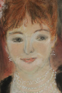 Pastel naar Renoir La Loge theaterloge kopie – foto 3