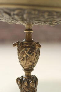 Bronzen tazza met reliëf Minerva, Napoleon III 19e eeuw – foto 7