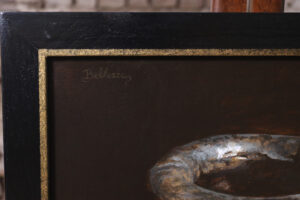 Stilleven met tinnen pispot (bodemvondst) – Marjolein van den Berg, acryl op doek – foto 5