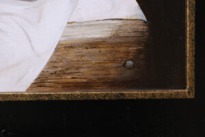 Stilleven met tinnen pispot (bodemvondst) – Marjolein van den Berg, acryl op doek – foto 4