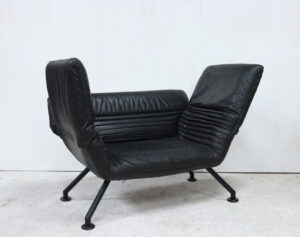 De Sede DS-142 fauteuil daybed zwart leer Winfried Totzek – foto 2