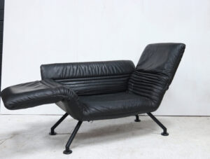 De Sede DS-142 fauteuil daybed zwart leer Winfried Totzek – foto 3