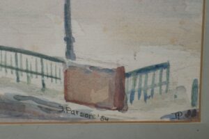 Aquarel Amsterdam Parson 1984 – foto 2