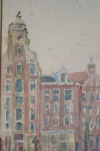 Aquarel Amsterdam Parson 1984 – foto 4