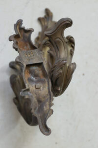 bronzen embrasses gordijnhouders lodewijk xv rococo set van 2 – foto 5