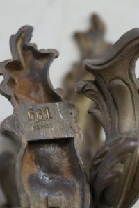 bronzen embrasses gordijnhouders lodewijk xv rococo set van 2 – foto 6
