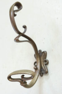jugendstil embrasse gordijnhouder brons art nouveau – foto 1
