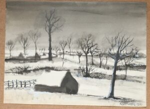 Albert Servaes winterlandschap 1930 – foto 1