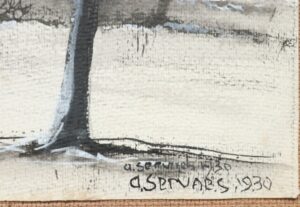 Albert Servaes winterlandschap 1930 – foto 4