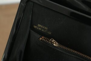Vintage Coblentz Original handtas zwart lakleer jaren 60 – foto 11